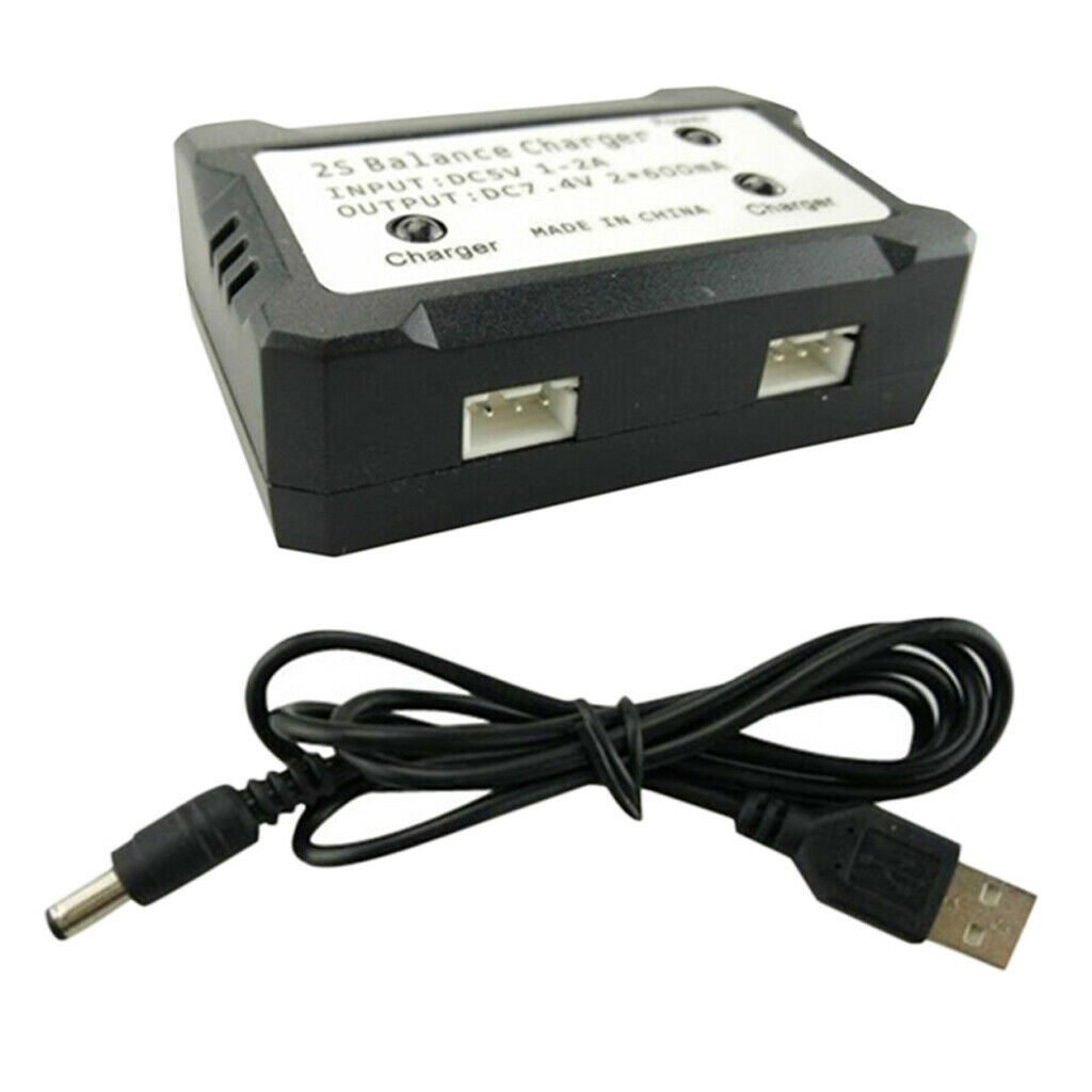 2 in 1 USB Balance Charger 7.4V 2S USB for Syma X8 X8C X8G X8HG X8HW X8HC