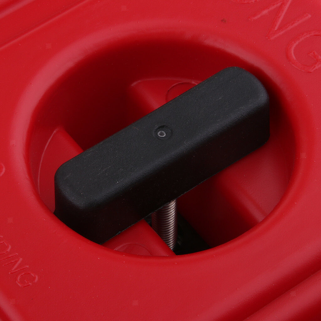 3L Red Portable Jerry Can Gas Plastic Fuel Tank Petrol ATV UTV Motorcycle