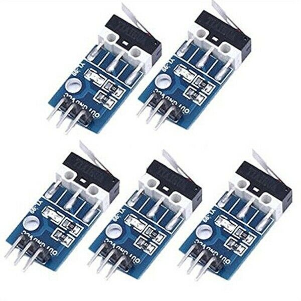 5 Pcs Of Travel Switch Collision Switch Limit Switch For for Arduino RaspberryF6