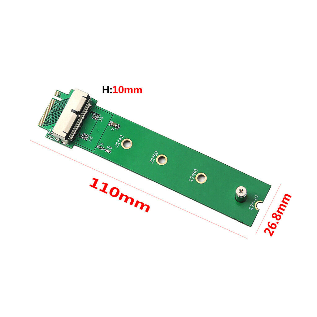 for MacBook Air Pro 12+16 Pin SSD to m.2 PCI-e interface Adapter Converter Card