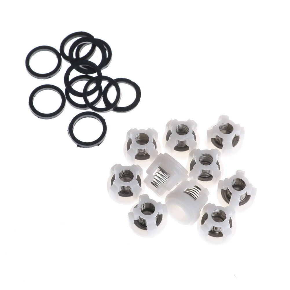 10Pcs Ar Check Valve Repair Kit  for  Power Pressure Washer Water Pum BK