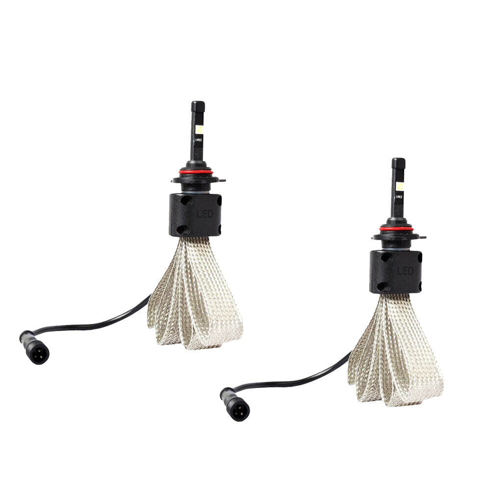 2 Pieces 9005 36W 8000LM Car LED Headlamp High Beam light Bulb 6500K White