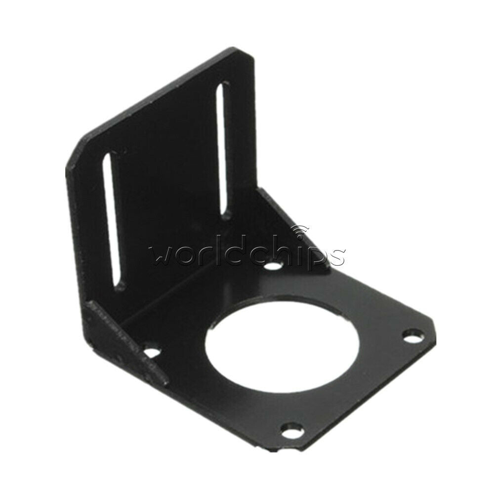 For 57mm NEMA23 Stepper Motor Alloy Steel Mounting Bracket + Screws