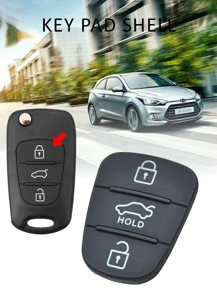 3 Buttons Replace Flip Remote Key Fob Shell for KIA Rondo Sportage Soul Rio