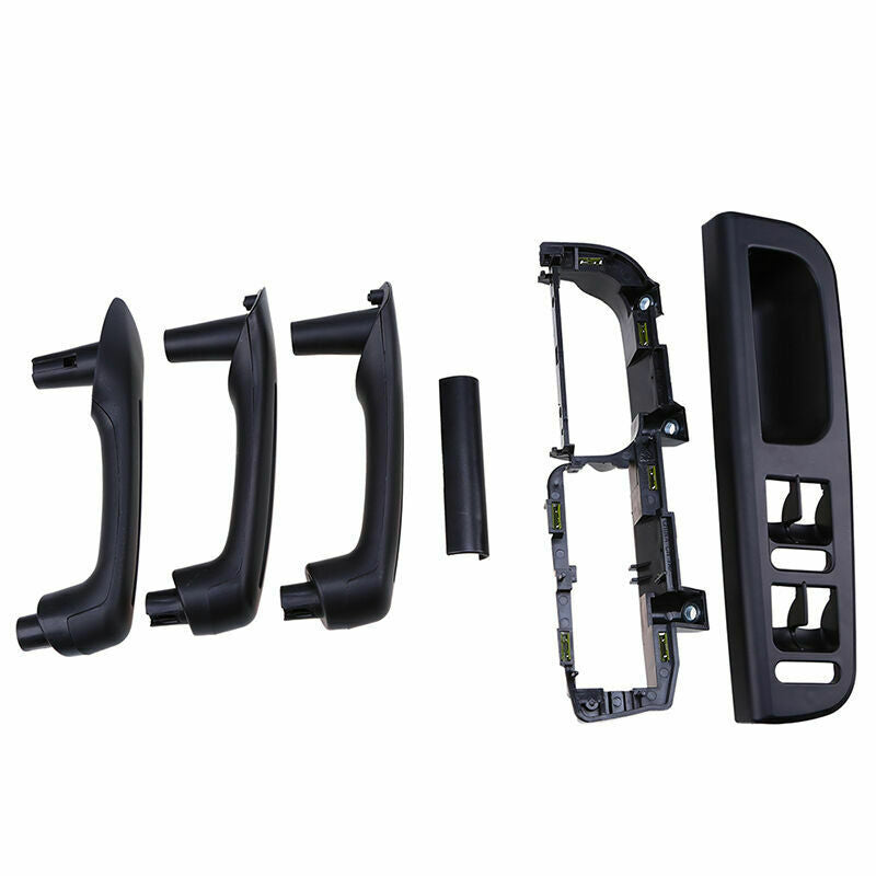 6x Black Interior Door Handle Cover Bracket Grab Bezel Fits VW Bora Golf MK4
