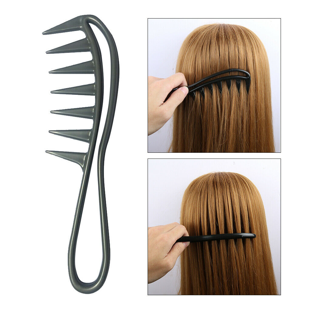 Salon Hair Combs Hairdressing Shower Comb Massive Jumbo Detangler Brush