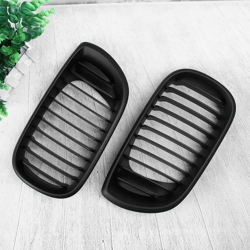 1 Pair Front Kidney Grille for BMW 3 Series E46 4 Doors 02-05 Car Racing @