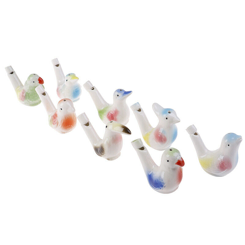 1Pc Chinese ceramic water bird whistle kids baby funny novelty musical to.l8