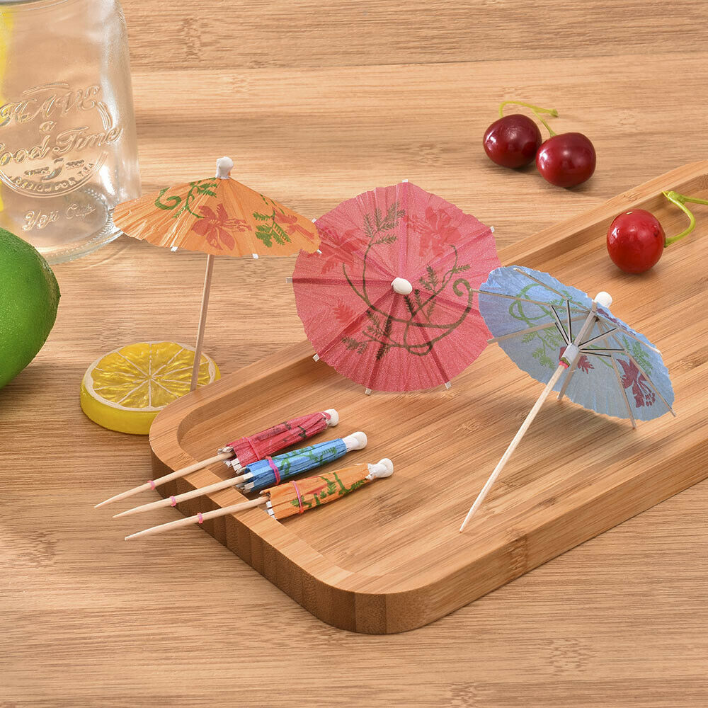 50PC Cocktail Umbrellas Picks for Drink Party Supplies Cocktail Drinks Picks Lot