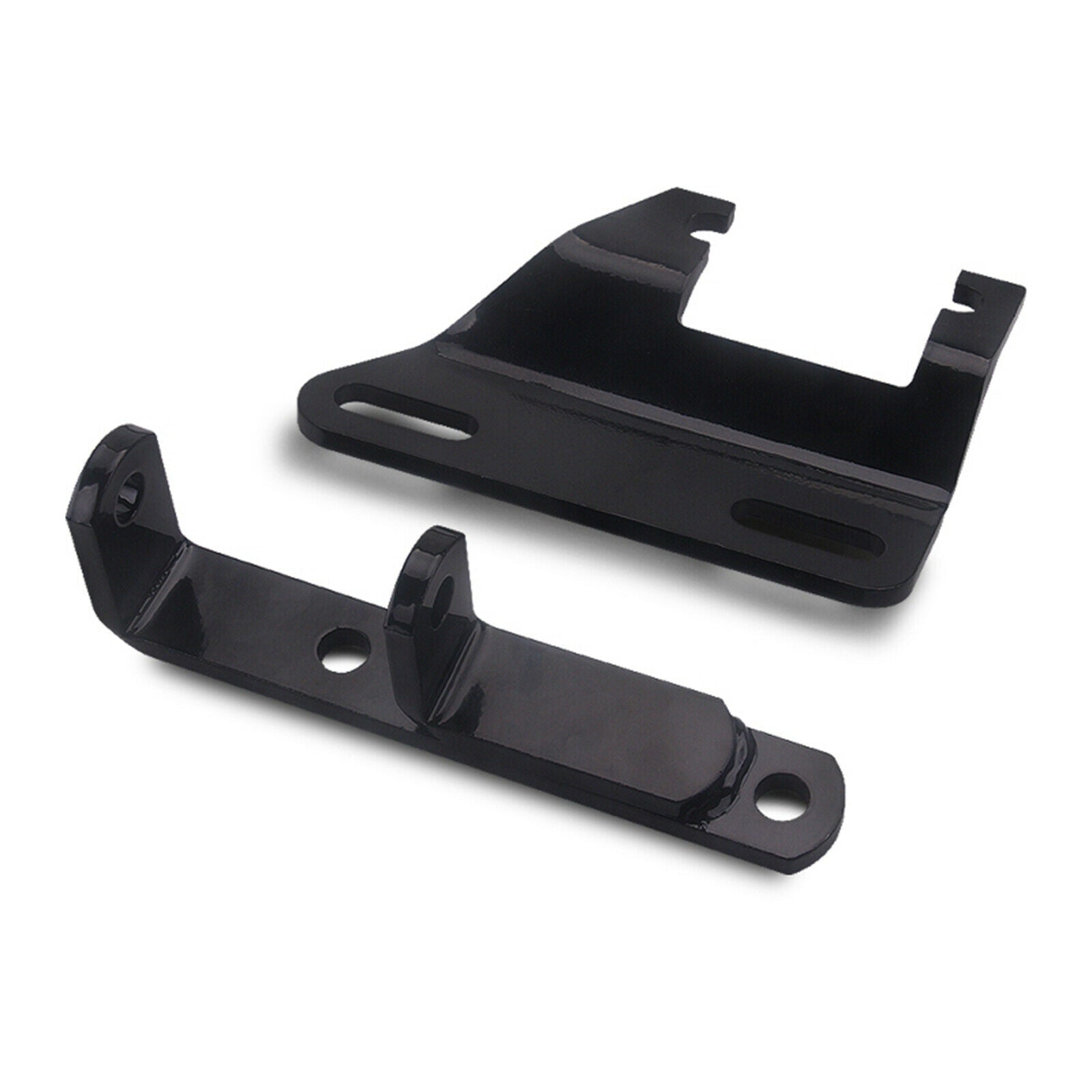 Black Alternator Bracket for Chevy Using SWP 265 283 327 350 SBC Engines
