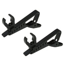Condenser Microphones Clip 6mm Mini Mic Clamp Hands Free, Black