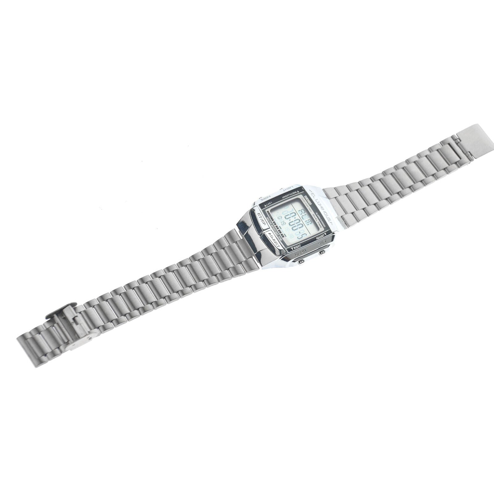 Waterproof SKMEI Men's Stainless Steel LED Digital Sport Quartz Wrist Watch Gift