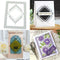Rimmed DIY Metal Cutting Dies Stencil Scrapbooking Die Cuts Paper Card Decor