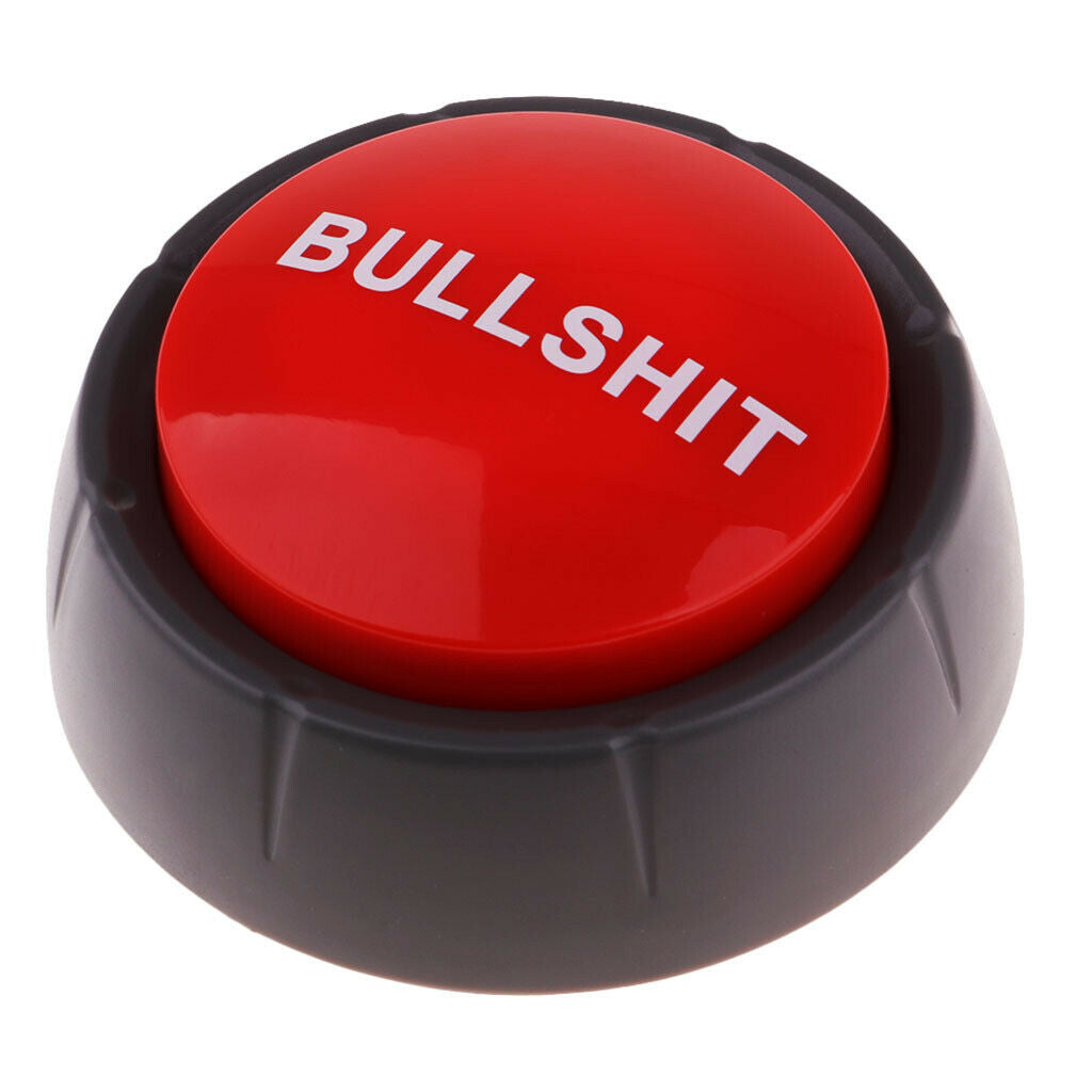 Talking Bullshit Kids Push Button Sound Box - 2 Pack