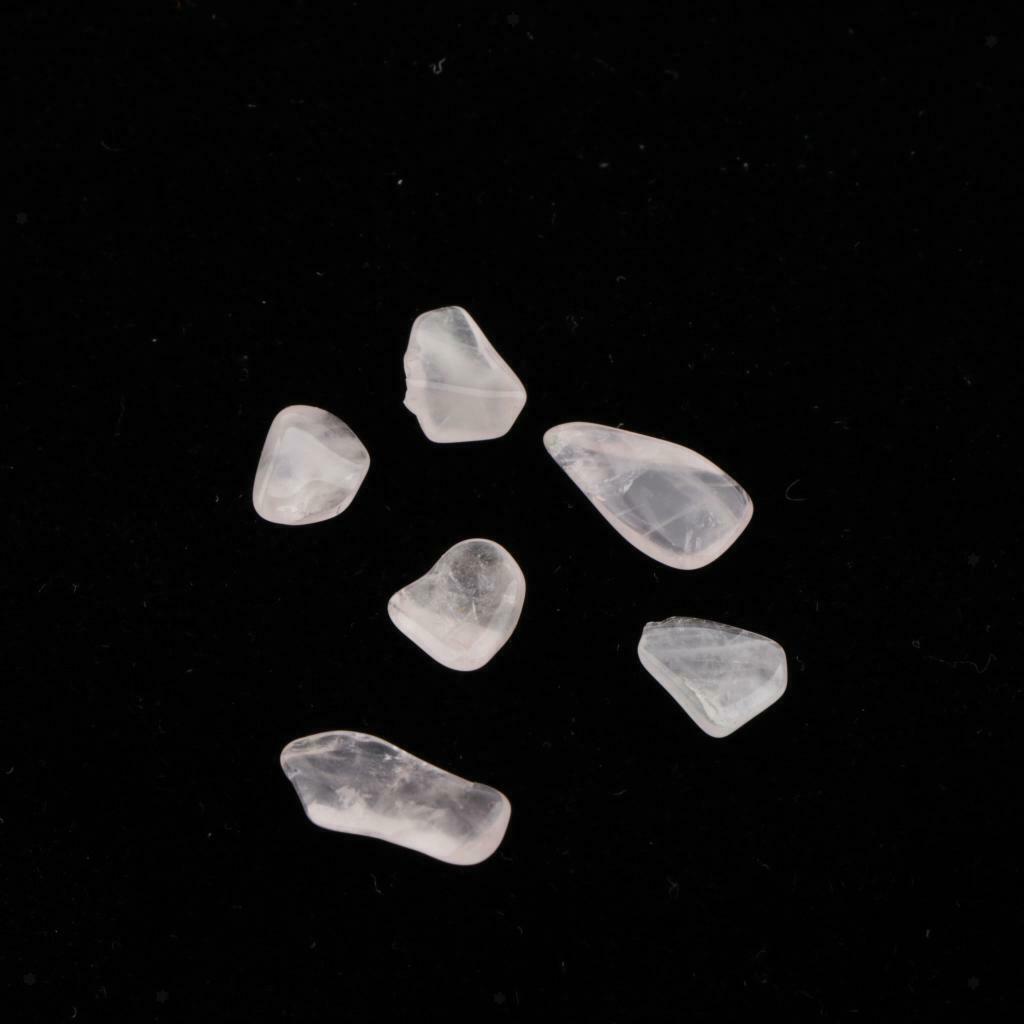 100g Natural Quartz Crystal Stone Small Mineral Aquarium Vase Decor Craft