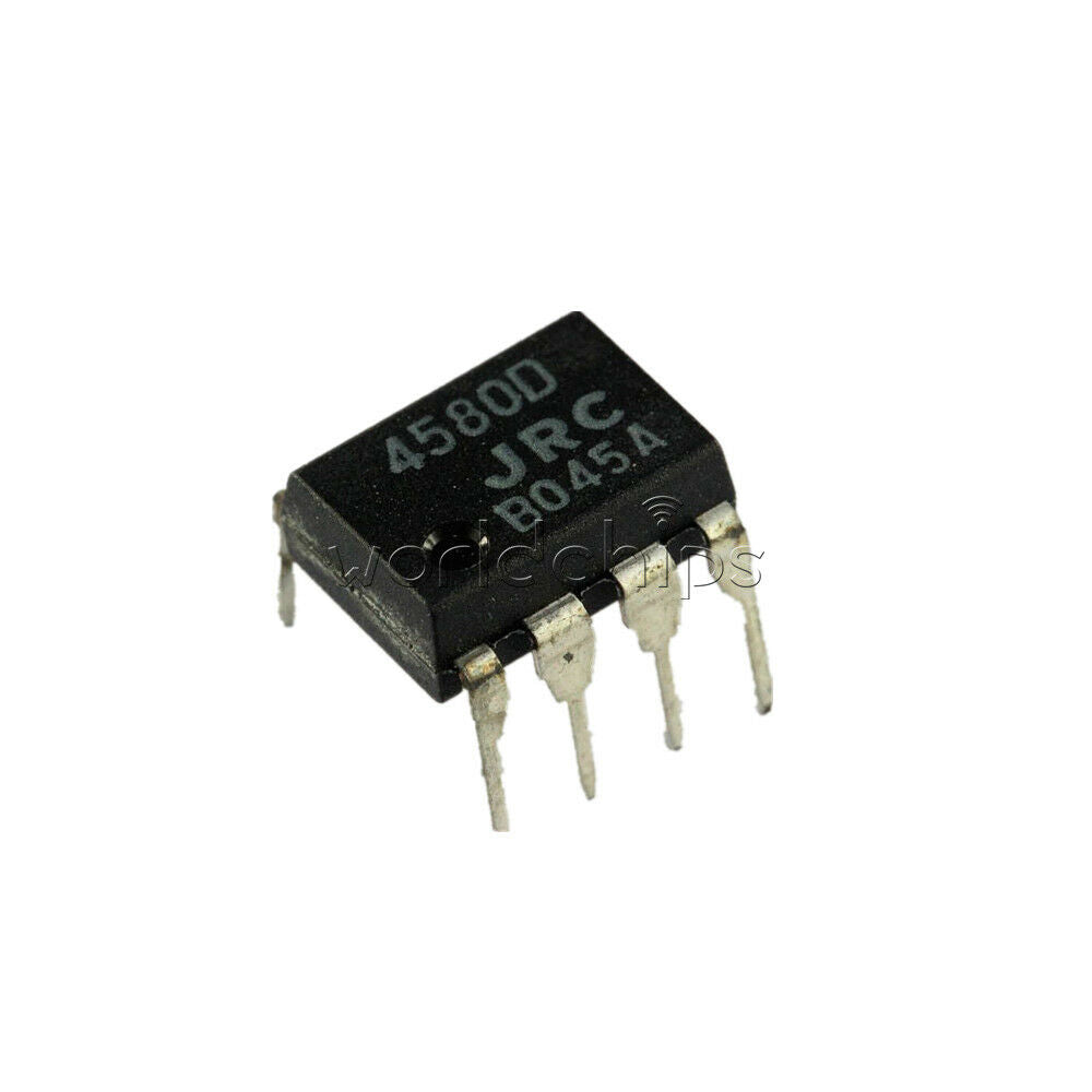 10PCS NJM4580D JRC4580D JRC 4580D DIP-8 CHIP IC W