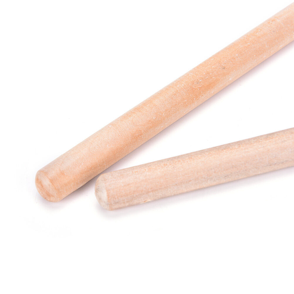 New 1 Pairs Music Band Maple Wood Drum Sticks Drumsticks 5.l8
