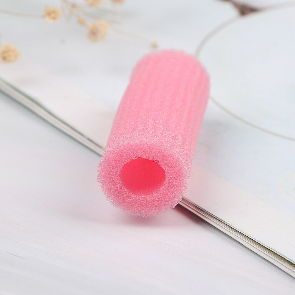 3X Soft foam sponge DIY styling hair rollers rods flexible hairstyling cu.l8
