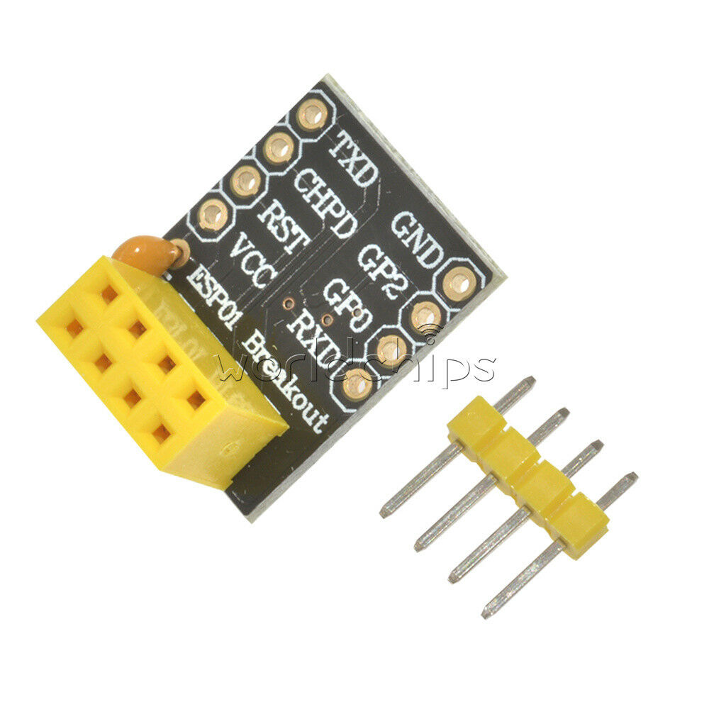 5PCS ESP8266 ESP-01/01S Breadboard Adapter for Wifi Transceiver Module Breakout