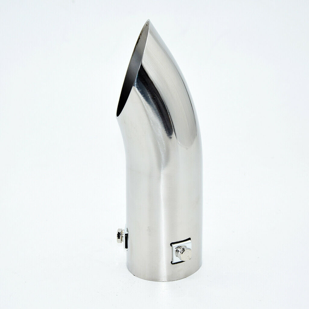 Chrome Stainless Steel Car SUV Rear Round Exhaust