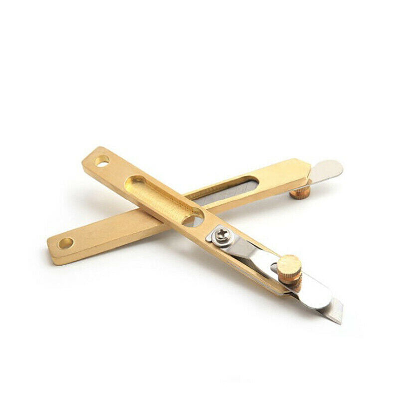 1pc Hand DIY Draw Gauge Professional Patchwork Fabric Leather Craft CutBDAU