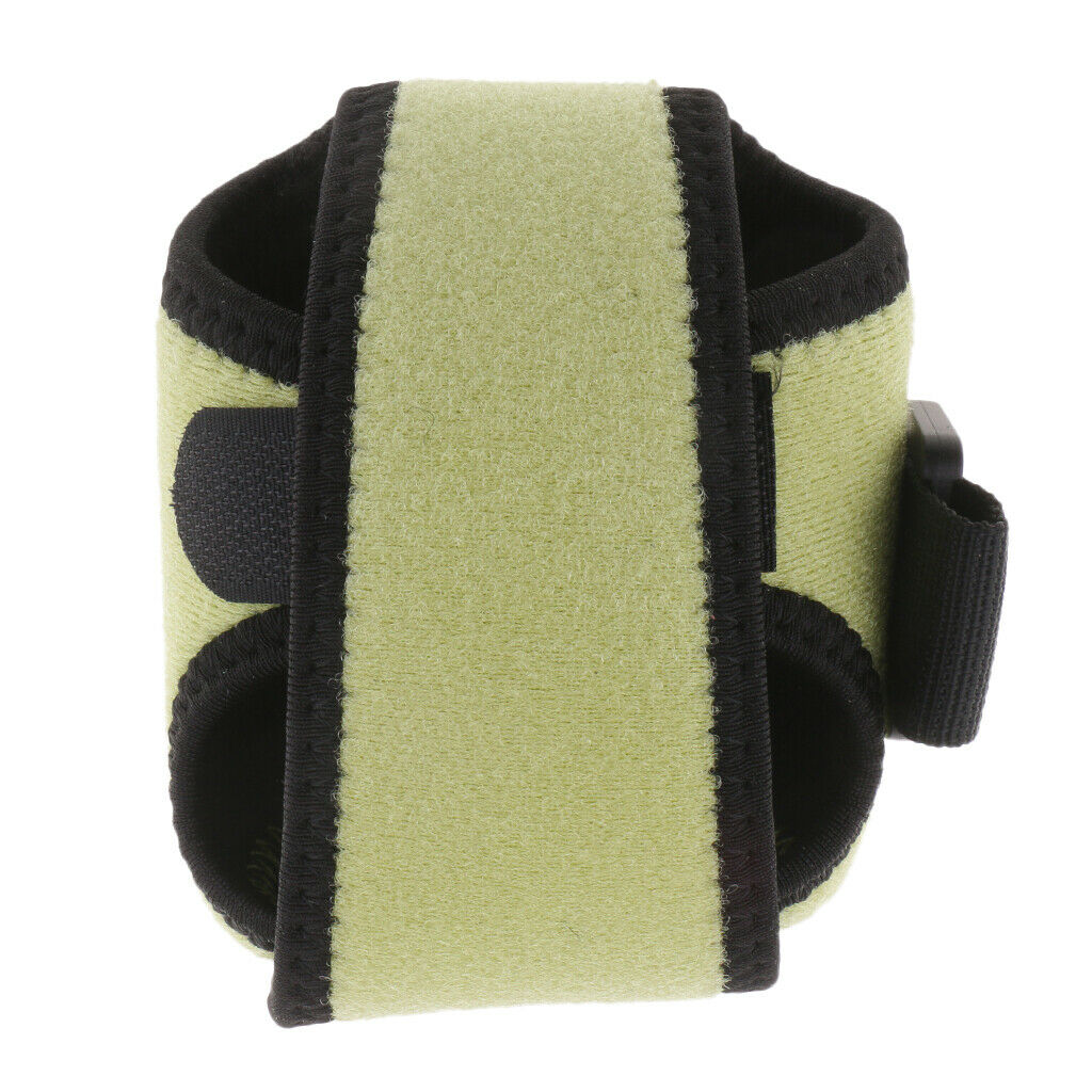 Elastic Fishing Reel Protective Case Cover Pouch Storage Bag Green