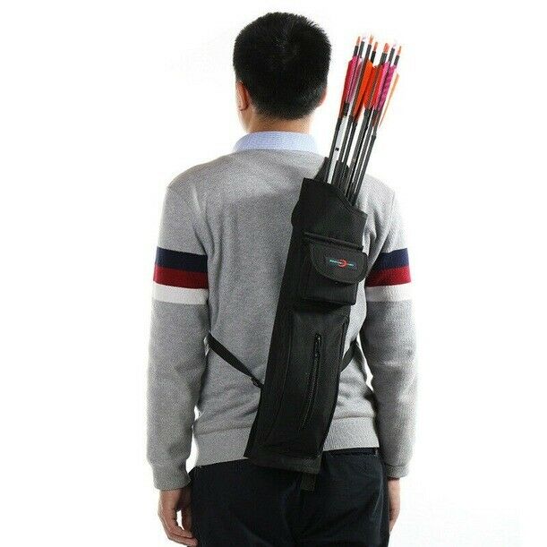 Outdoor Hunting Tool Back Quiver Shooting Dedicated Left / Right Hand Universal