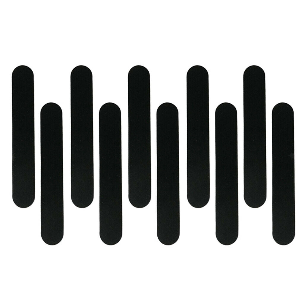 10 Pieces Foam Black Hat Size Reducer Sweatband Guards Absorber Liner Strip