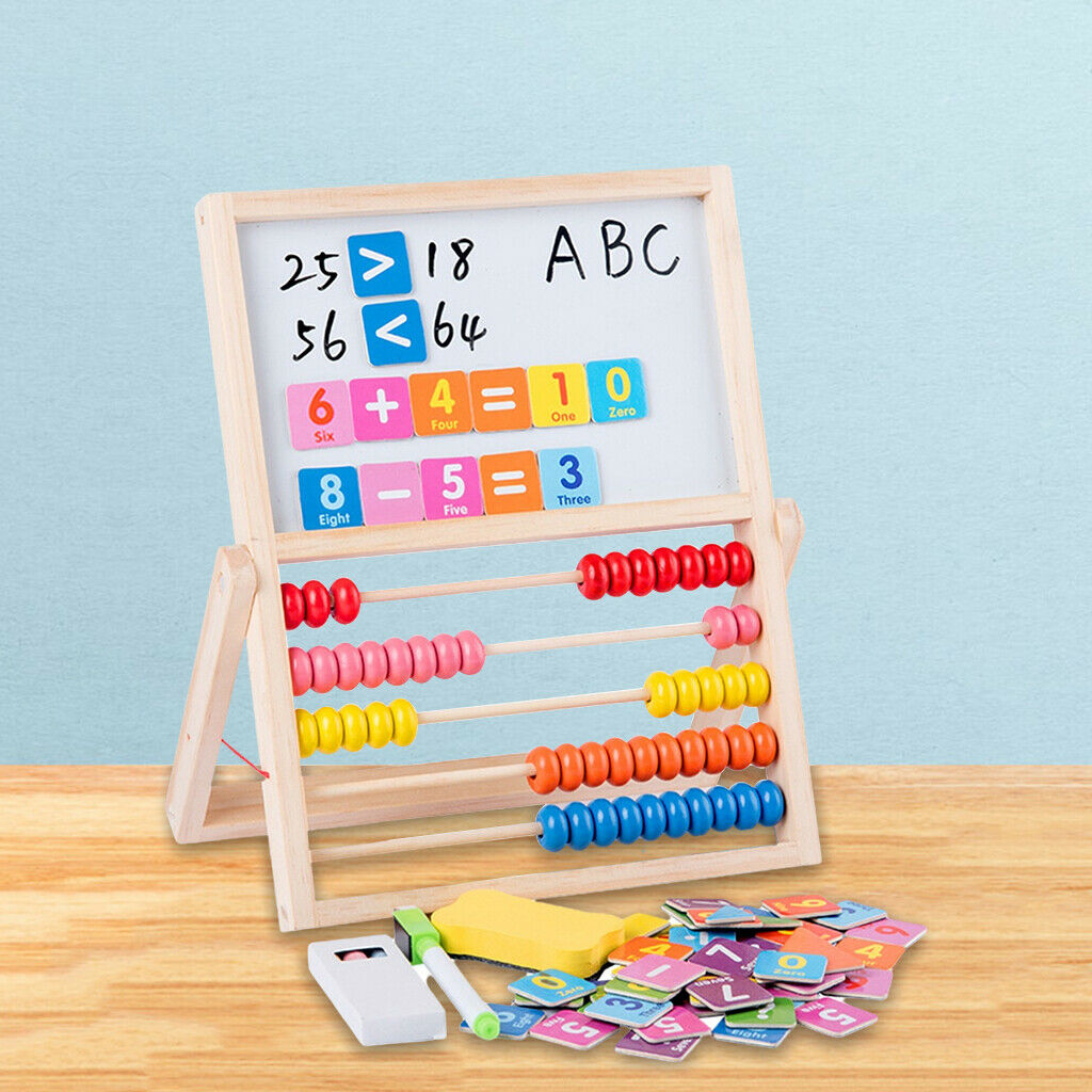 Drawing Board Art Chalkboard   Abacus Number Card Preschool Toys