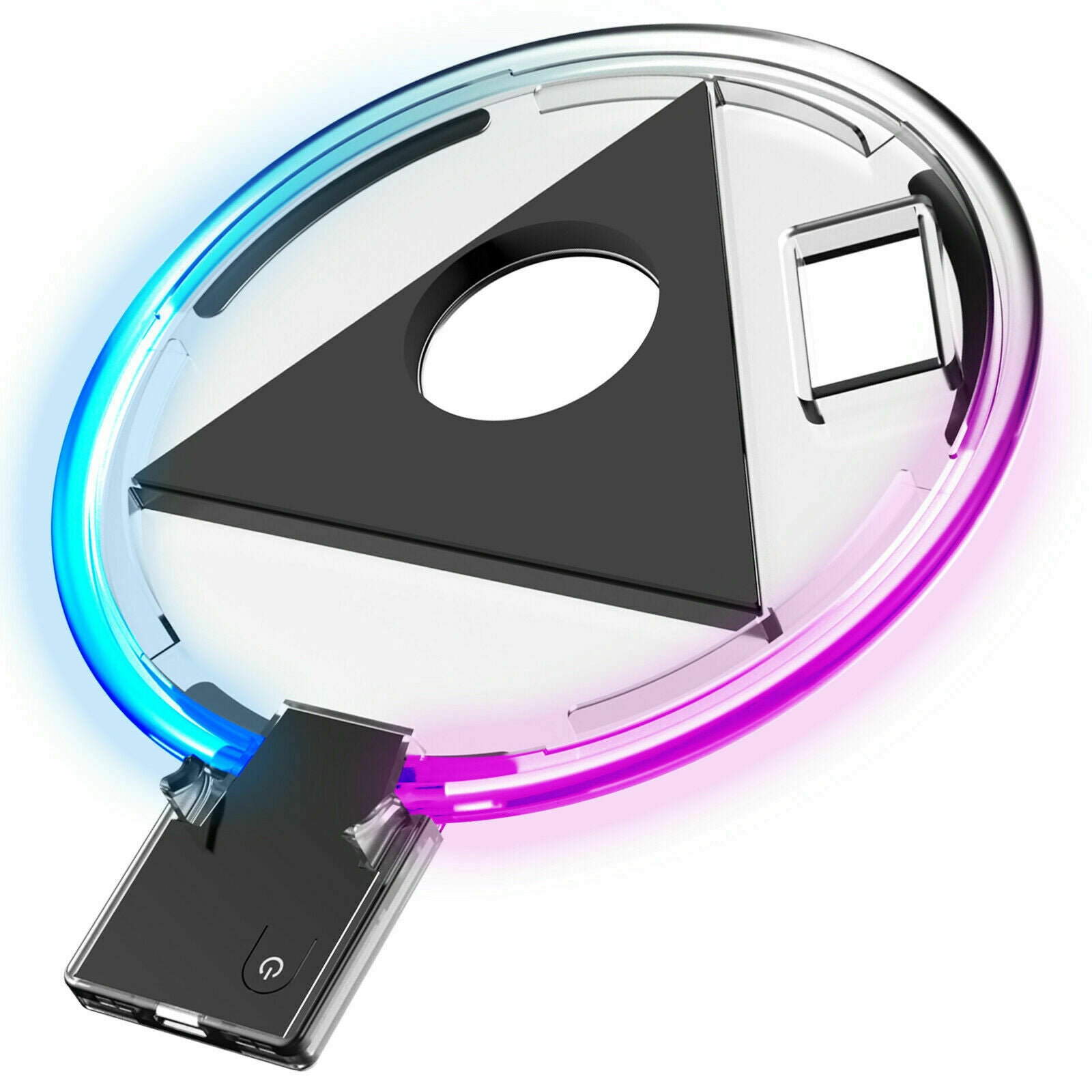 Adjustable RGB Base for PS5 Host Game Console Atmosphere LED Light Stand Props