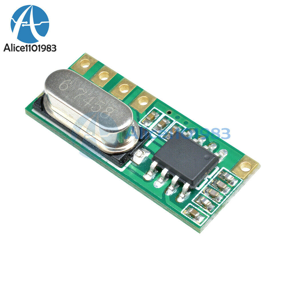 LR45B 433MHz ASK Superheterodyne Wireless Receiver Module 200m Distance 4.5-5.5V