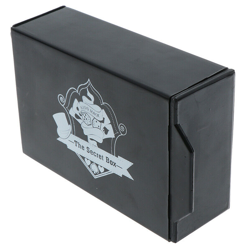 Cool Magic Black Box Vanished Box Puzzle Box Magic Tricks Surprise Box Kids R`WF