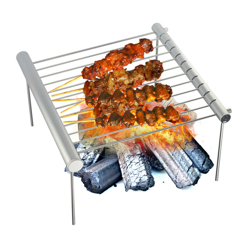 Charcoal Barbecue Stainless Steel Removable Cooking Grid