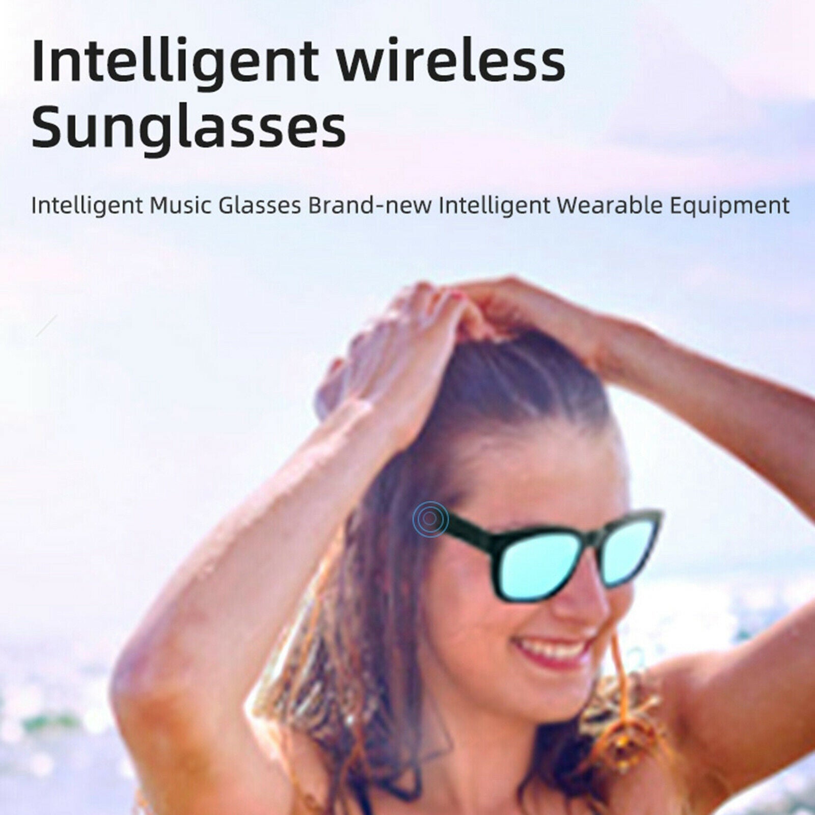 Audio Sunglasses Smart Bluetooth Music Headphone Glasses Handfree Durable