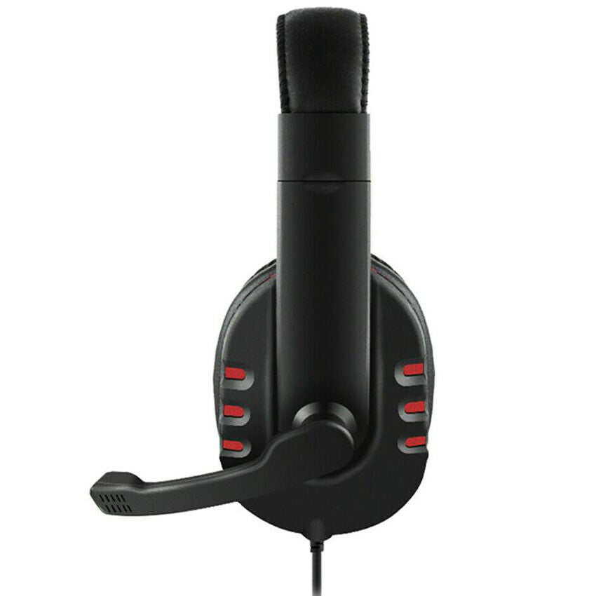 Wired Gaming Headset Surround with Microphone Headphones For PS4 PS5 Xbox One PC