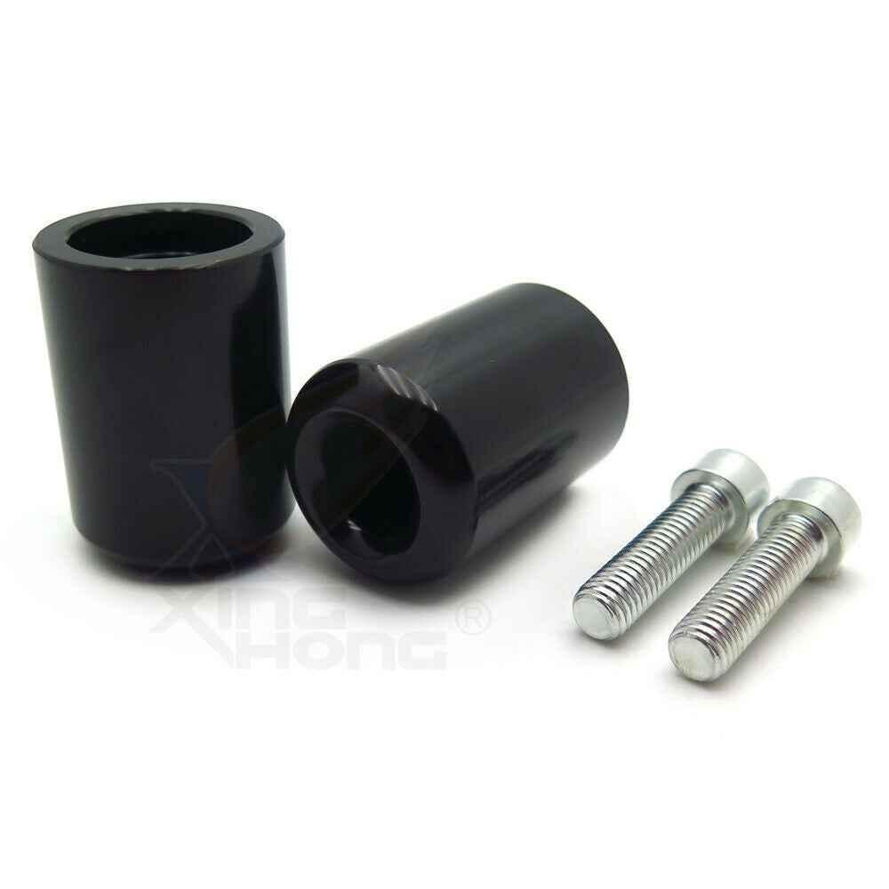 BLACK Handlebar Bar End Slider Kit For Kawasaki 2006-07 Ninja ZX-10R ZX10R