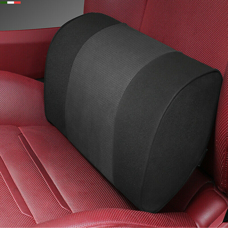Memory Foam Lumbar Support Pillow for Car Seat Back Pillow Soft Home Office 1PCS