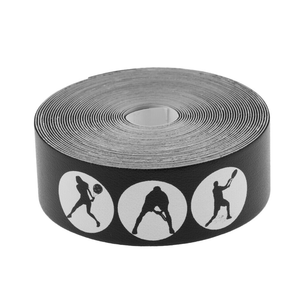 Racket Head Frame Guard with Shock Absorber  Damper