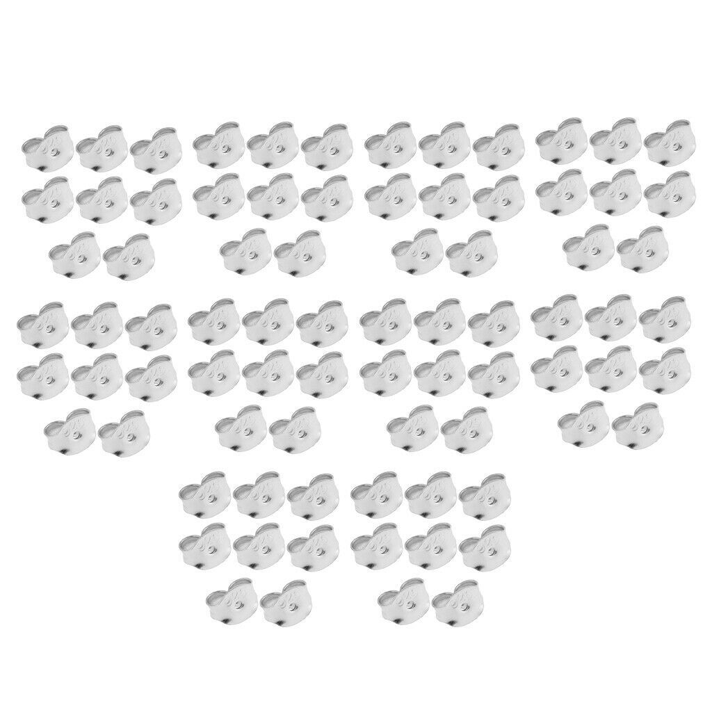 S925 Earring Backs Stud Stoppers Butterfly Safety Eardrop Earbob Findings