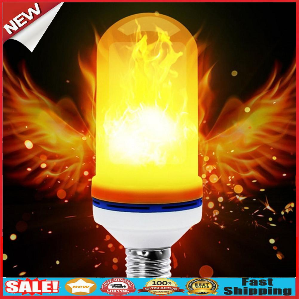 AC 85-265V E27 2835SMD 96LED Corn Light Bulb Flame Effect Decor Lamp @