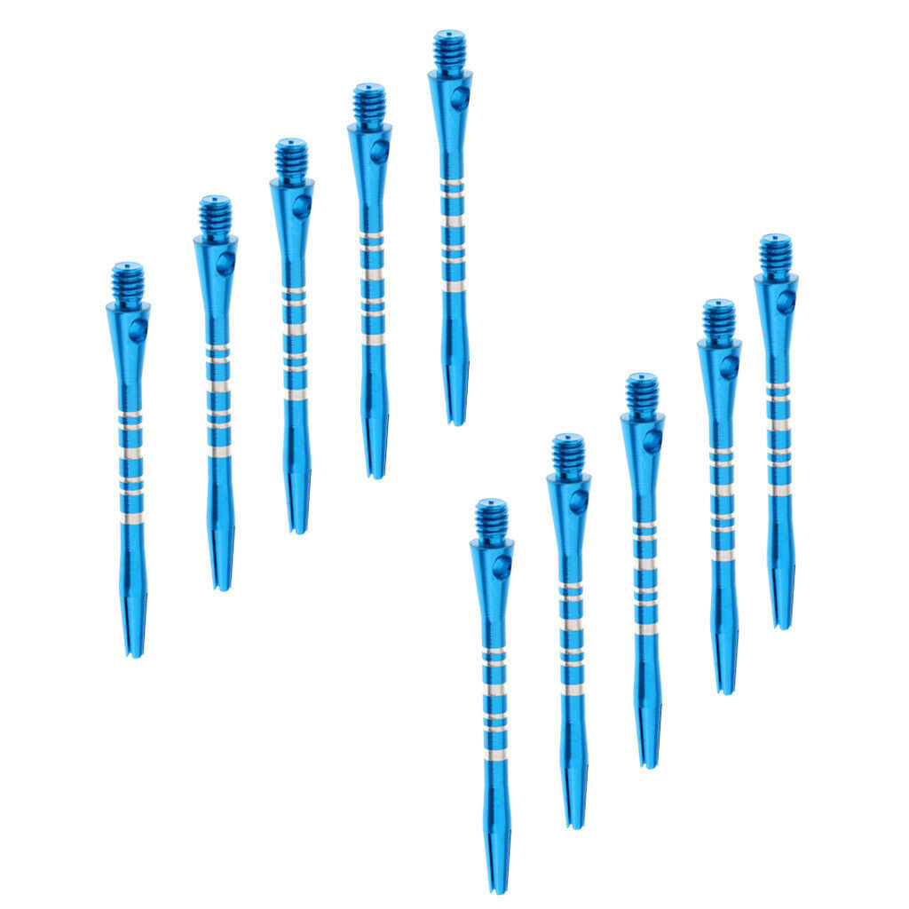 (Set of 20) 52mm Standard Thread  Sticks Steel Soft Tip Blue