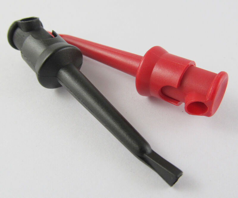 2pcs High Quality Nylon PA Copper Flexible Large Test Hook Clip Probes PCB SMD
