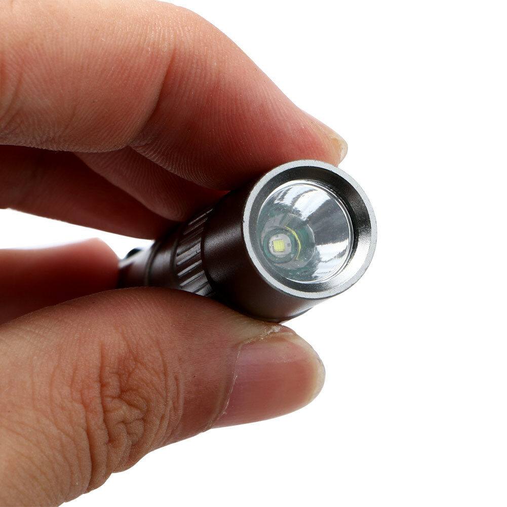 Enjoydeal LED 10000Lumens Lamp Clip Mini Penlight Flashlight Torch AAA NICE