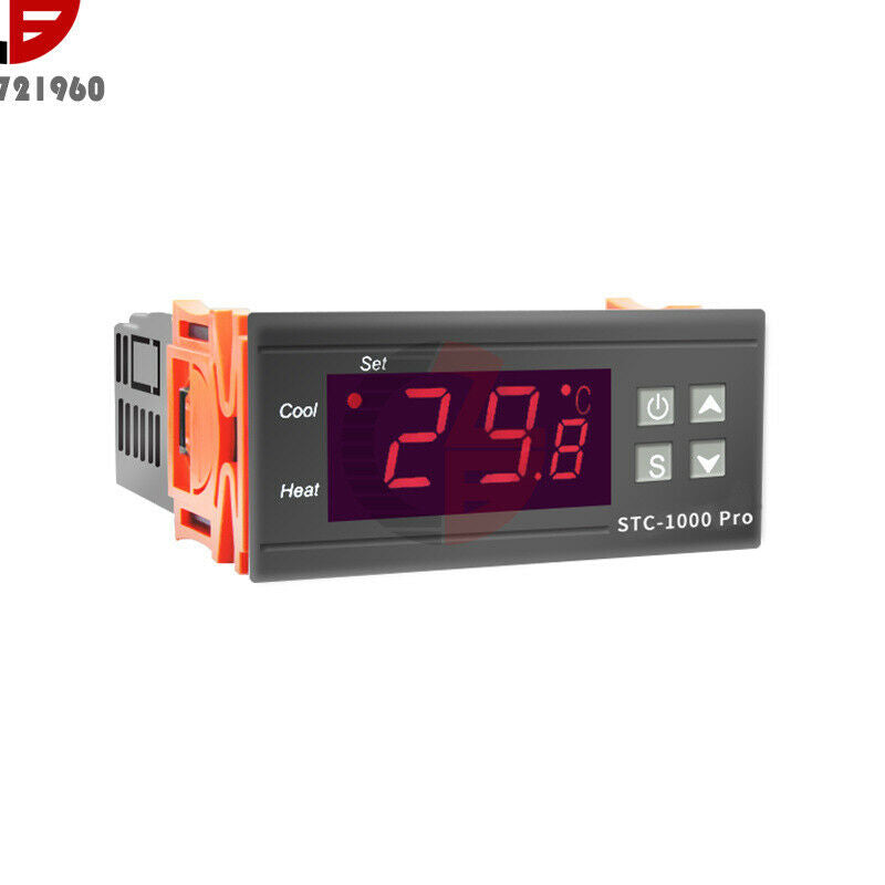 STC-1000 AC 110V Digital Dual Temperature Controller Thermostat NTC Porbe