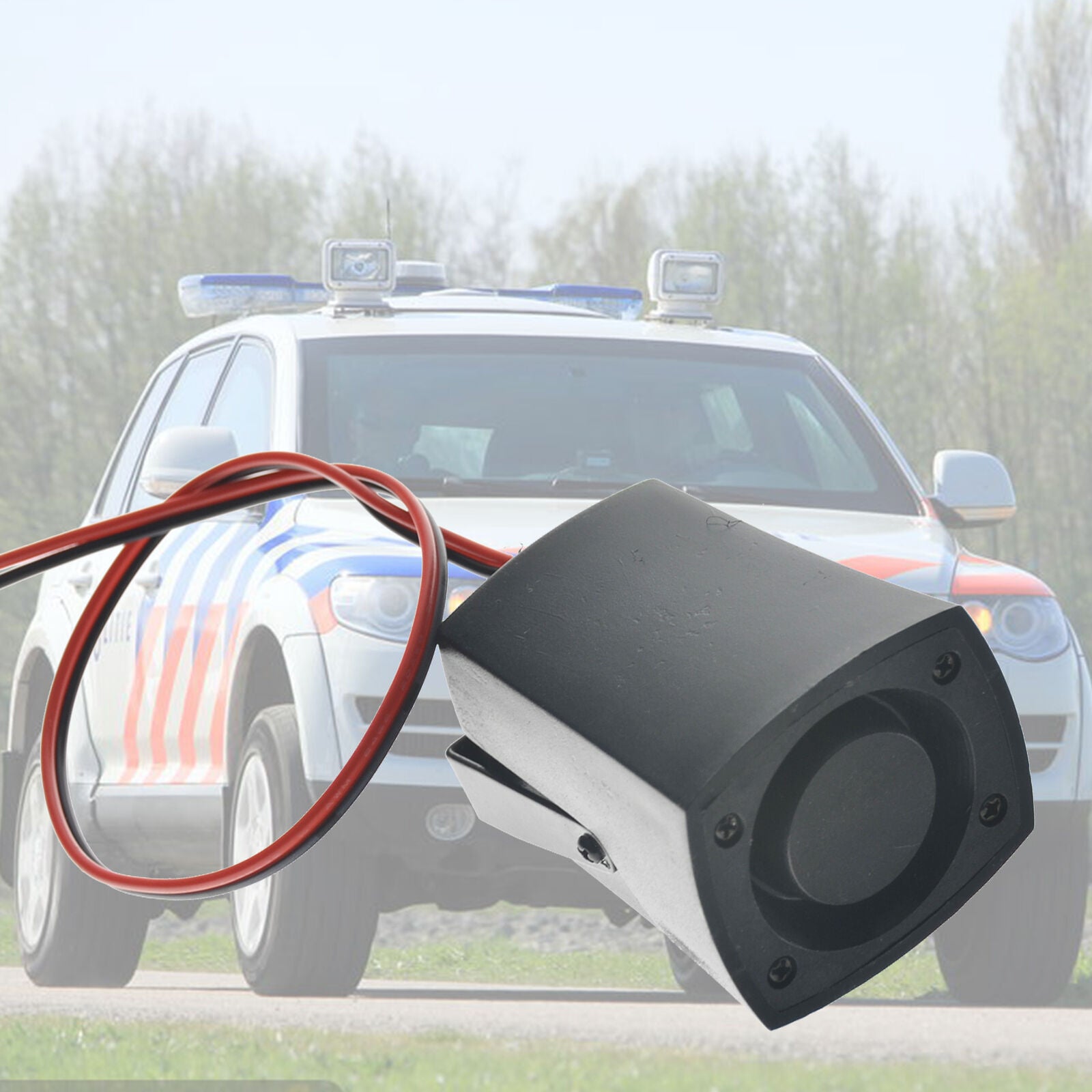 12-24V 6 Tones Car Warning Alarm Horn Police Fire Loud Sound Siren Truck Boat AU