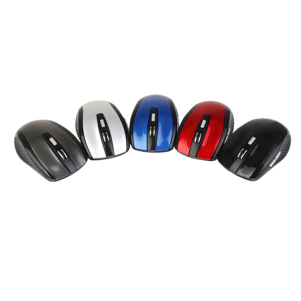2.4GHz Wireless Optical Mouse Cordless Mice USB Receiver +Mousepad for PC