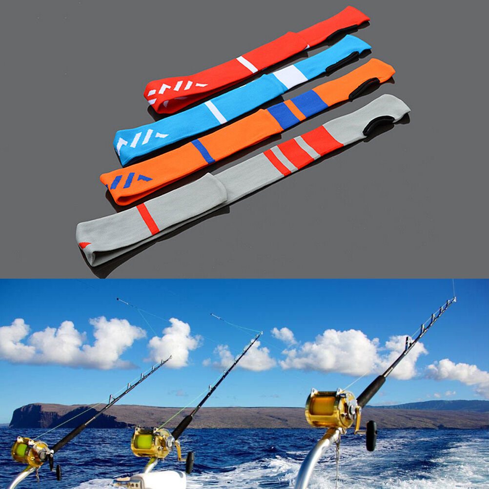 High Elastic Abrasion Resistance Fishing Rod Bag Protector Tackle Nylon Ba.l8