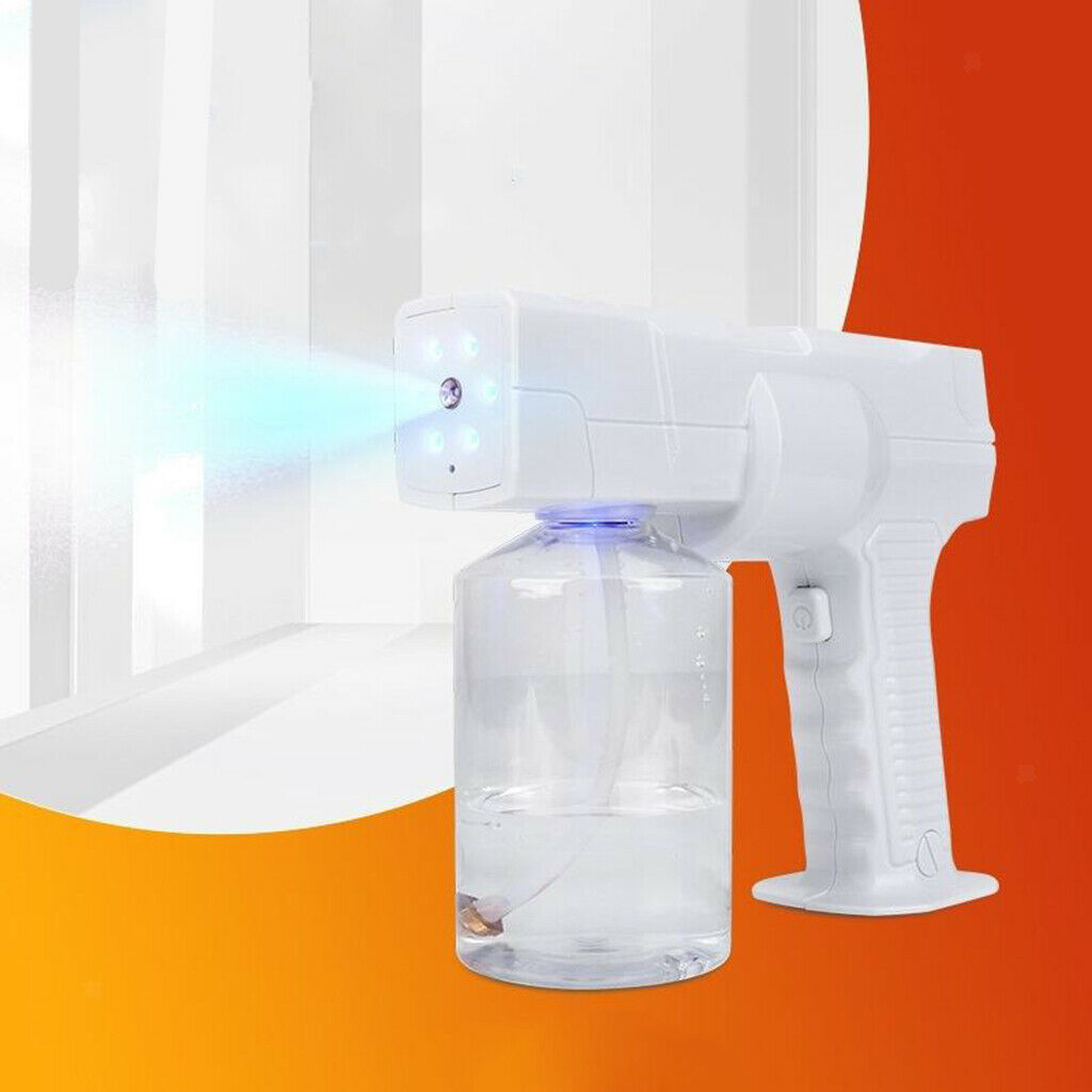 600ml Blue Light Disinfectant Fogging Paint Sprayer Household Portable