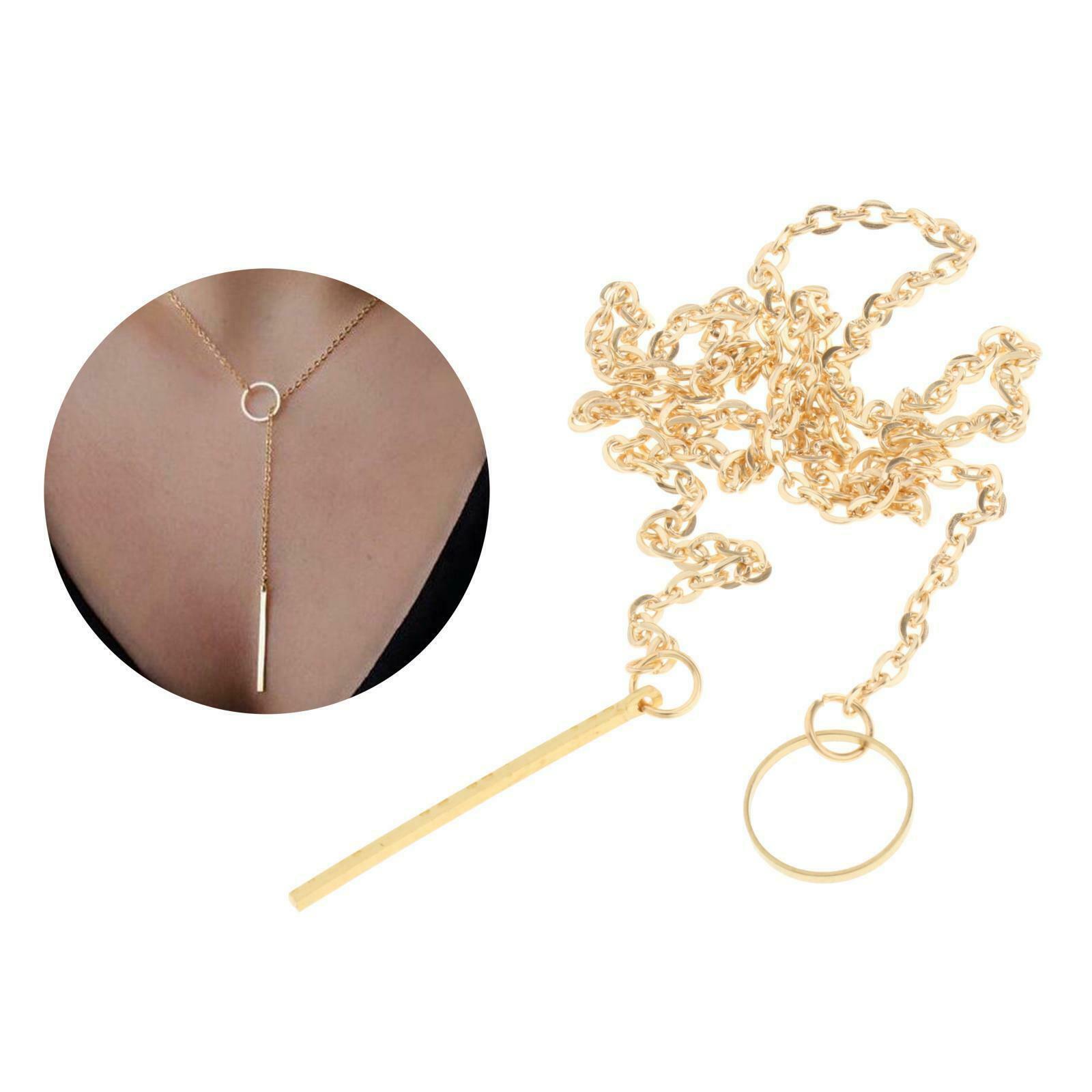 Female Girls Bohemian Short Necklace Handmade Simple Chain Fashion Jewelry
