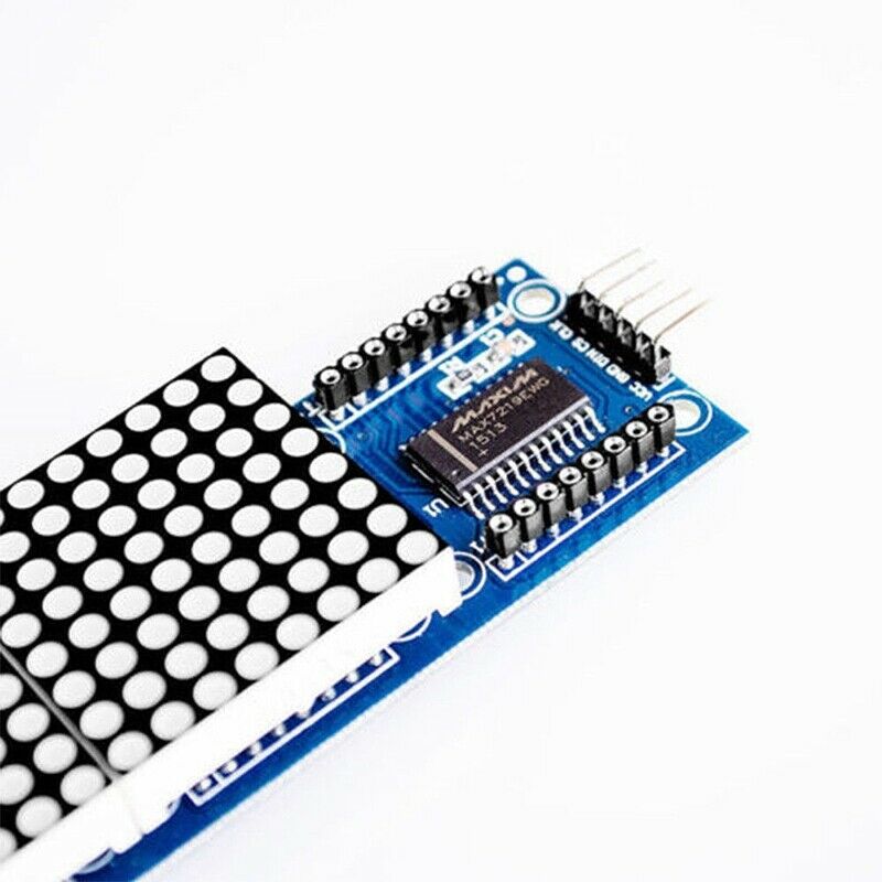 Dot Matrix Mcu Control Led Display Module Max7219 For Arduino Raspberry Pim HqE5